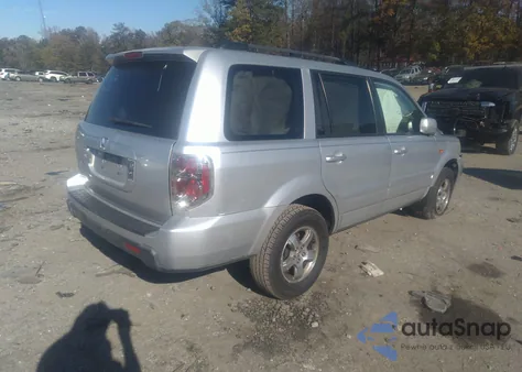 2006 Honda Pilot Ex-L from USA, damaged, VIN 5FNYF28596B014633
